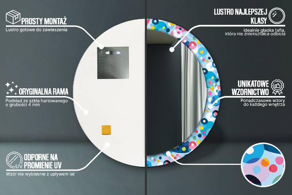 Dekorativno ogledalo Barvito trnje