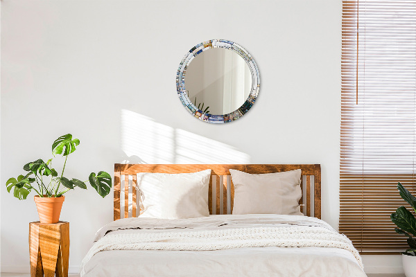 Okrasno ogledalo Izvlečno vitražno steklo