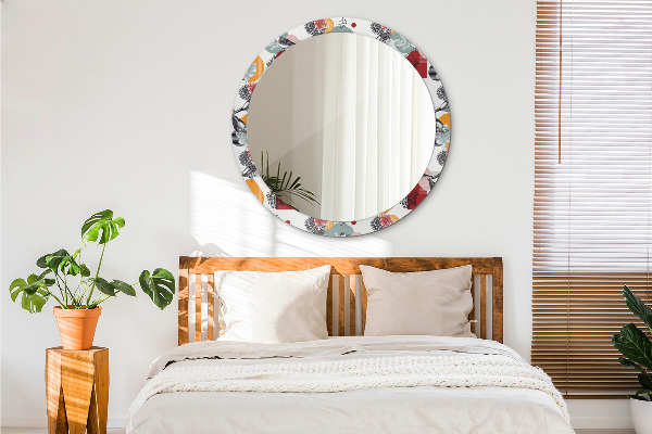 Okrasno ogledalo Abstrakcija s pticami