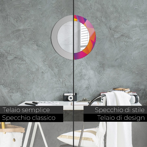 Okrasno ogledalo Geometrijska sestava