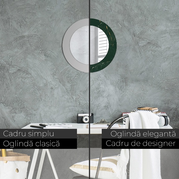 Okrasno ogledalo Občutljivi zlati listi