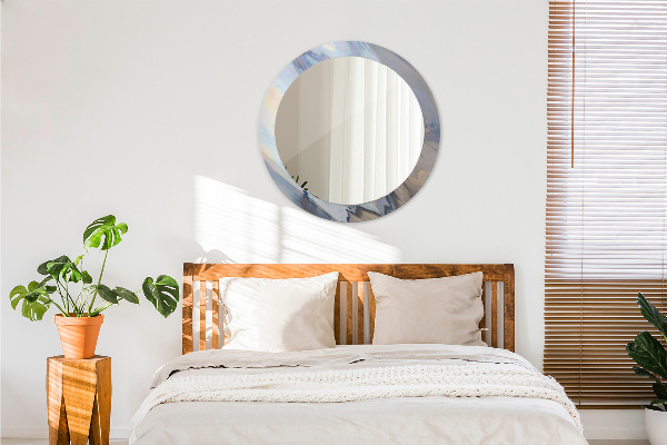 Ogledalo z okrasnim okvirjem Holografska tekstura