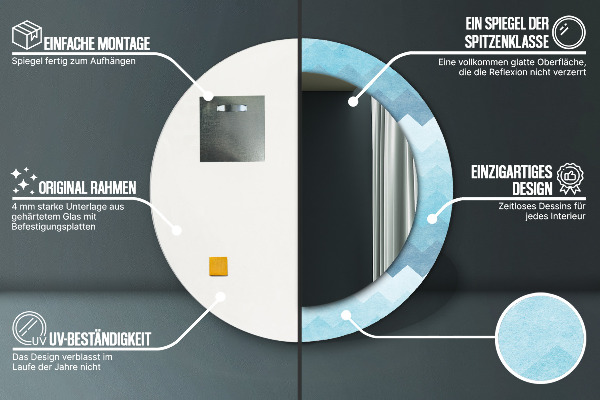 Okrasno ogledalo Vzorec čevljarja