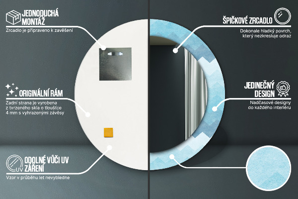 Okrasno ogledalo Vzorec čevljarja