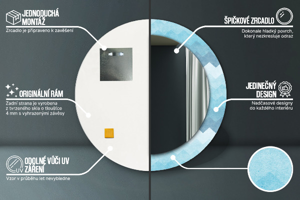 Okrasno ogledalo Vzorec čevljarja