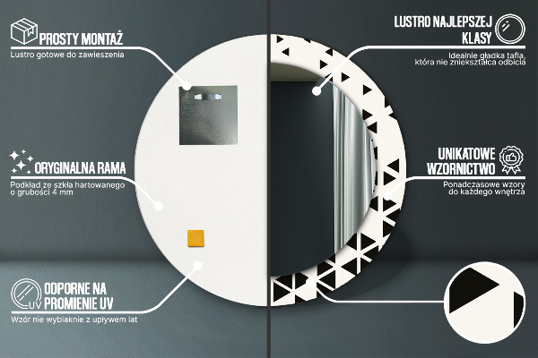 Tiskano ogledalo Abstraktni geometrijski