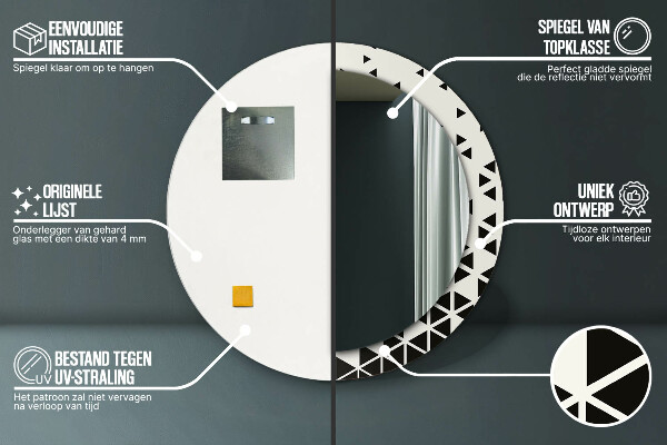 Tiskano ogledalo Abstraktni geometrijski