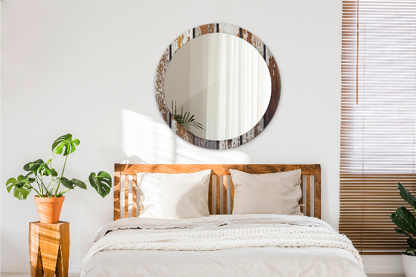 Dekorativno ogledalo Vintage temni les