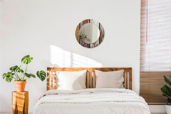 Dekorativno ogledalo Vintage temni les