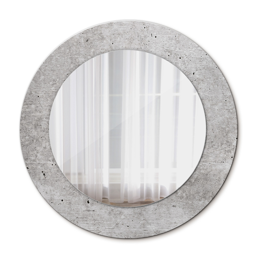 Tiskano ogledalo Sivi beton