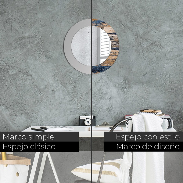 Dekorativno ogledalo Abstraktni les