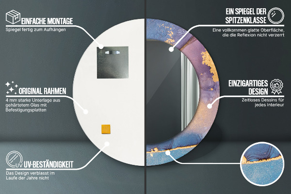 Tiskano ogledalo Marmorni kamen