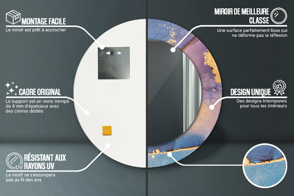 Tiskano ogledalo Marmorni kamen