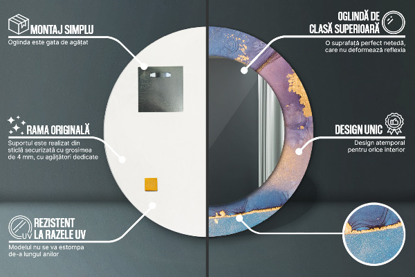 Tiskano ogledalo Marmorni kamen