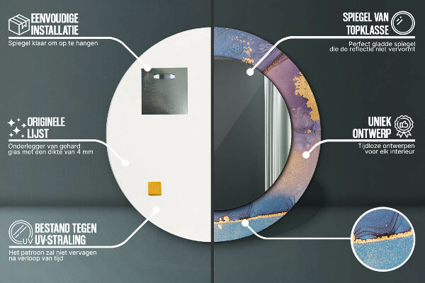 Tiskano ogledalo Marmorni kamen
