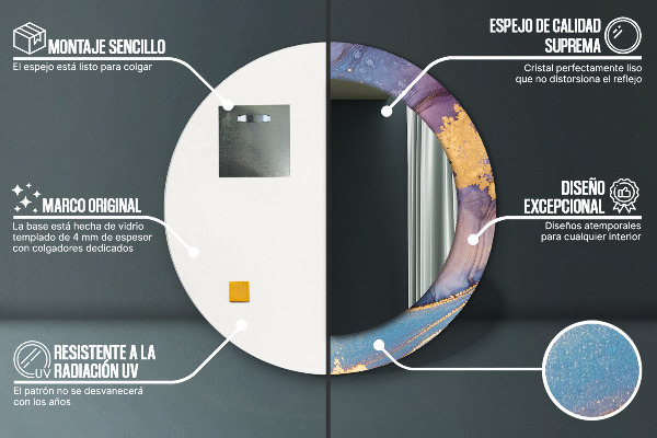 Tiskano ogledalo Marmorni kamen