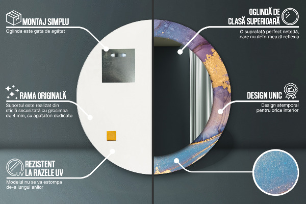 Tiskano ogledalo Marmorni kamen