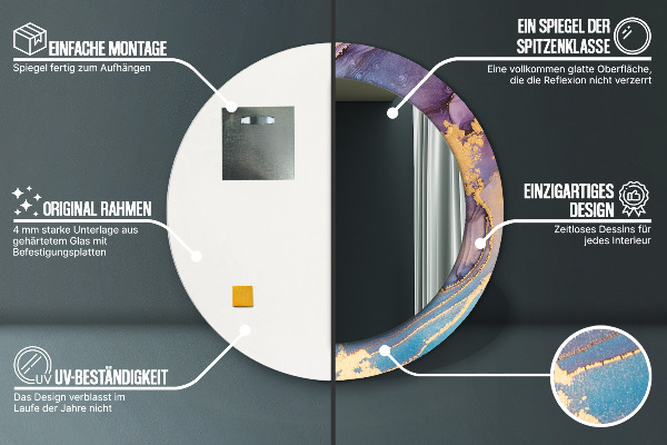 Tiskano ogledalo Marmorni kamen