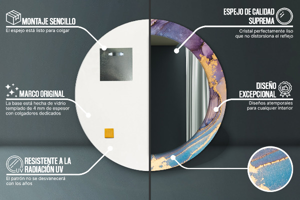 Tiskano ogledalo Marmorni kamen