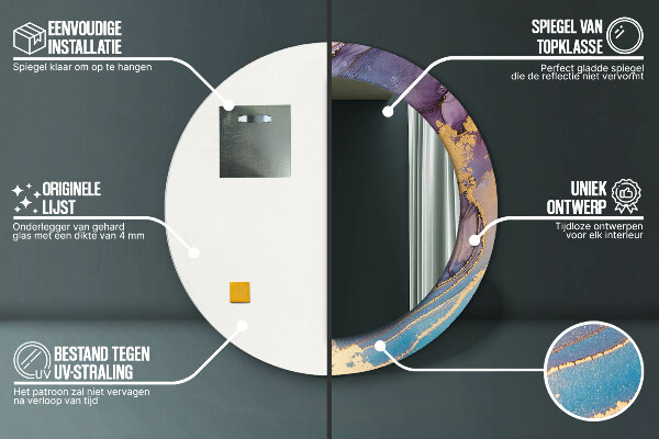 Tiskano ogledalo Marmorni kamen