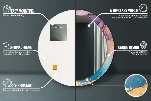 Tiskano ogledalo Marmorni kamen