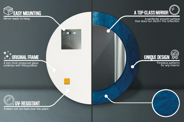 Tiskano ogledalo Abstraktna umetnost