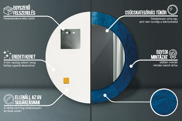 Tiskano ogledalo Abstraktna umetnost