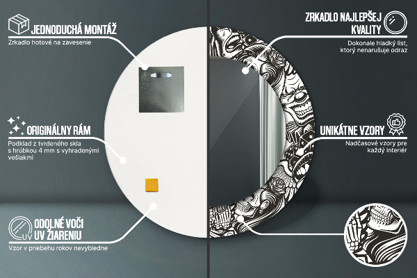 Tiskano ogledalo Abstraktna tekočina