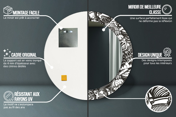 Tiskano ogledalo Abstraktna tekočina