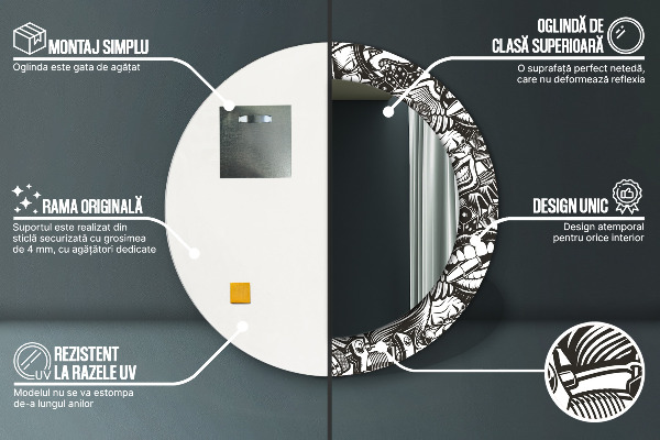 Tiskano ogledalo Abstraktna tekočina