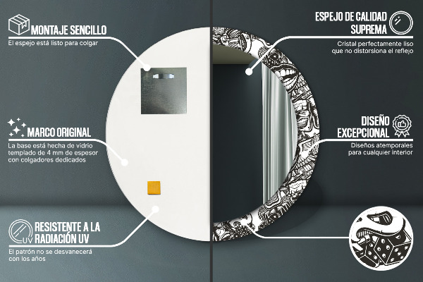Tiskano ogledalo Abstraktna tekočina