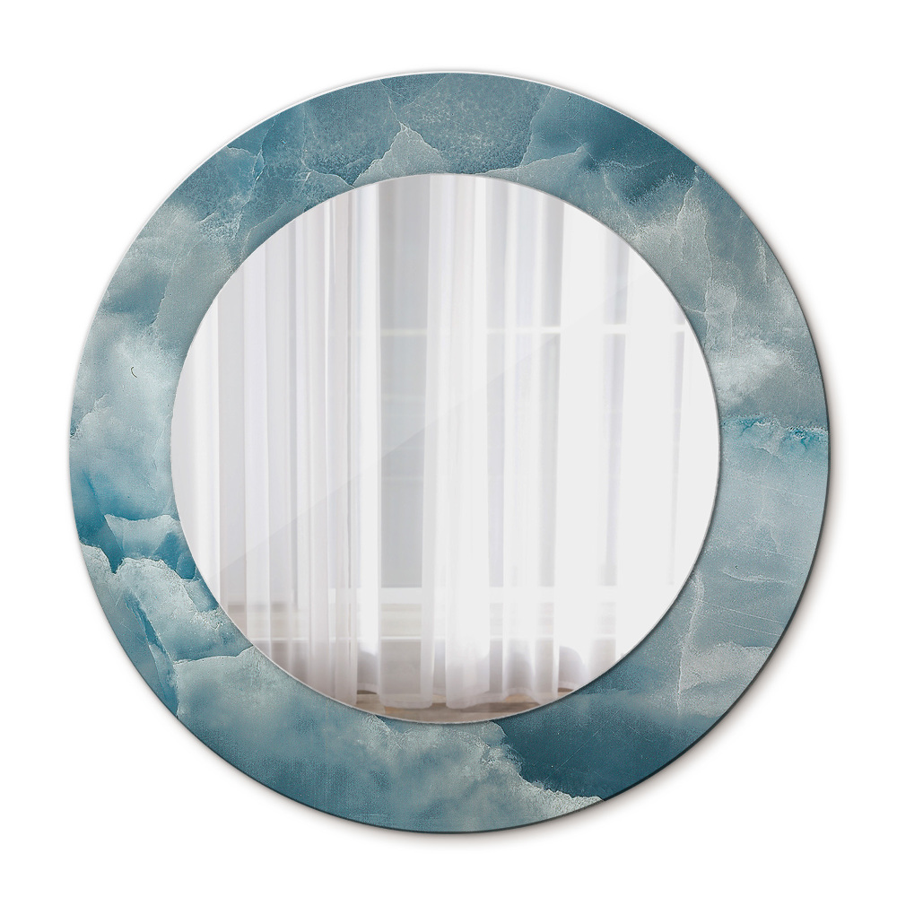 Dekorativno ogledalo Modri oniks marmor