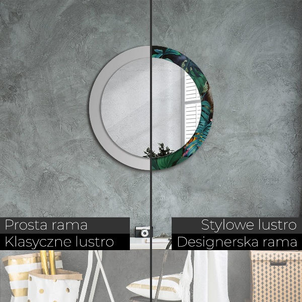 Dekorativno ogledalo Gozd v džungli