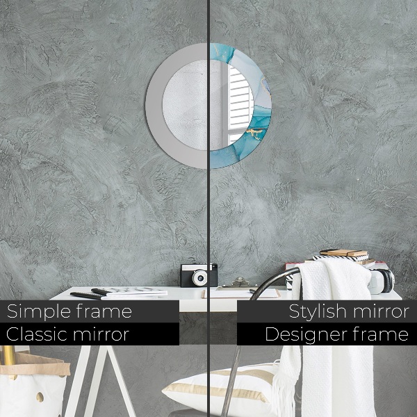 Dekorativno ogledalo Abstraktna tekočina