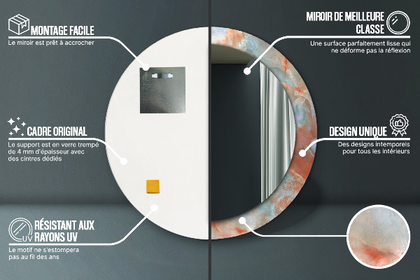 Okrasno ogledalo Onix Marmors