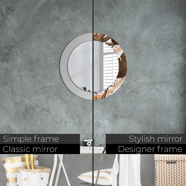 Tiskano ogledalo Palm listi