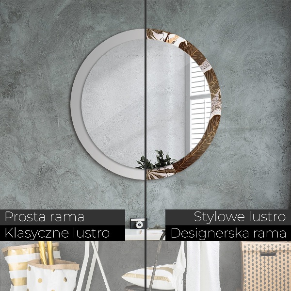 Tiskano ogledalo Palm listi