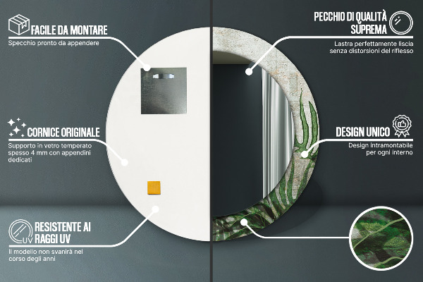 Okrasno ogledalo Praproti