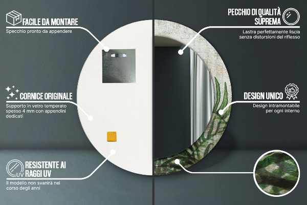 Okrasno ogledalo Praproti