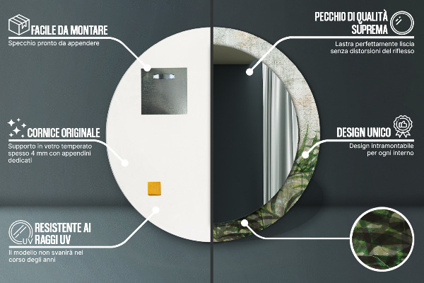 Okrasno ogledalo Praproti