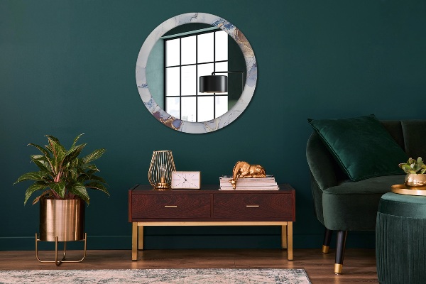 Okrasno ogledalo Abstraktna tekoča umetnost