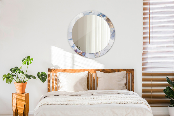 Okrasno ogledalo Abstraktna tekoča umetnost