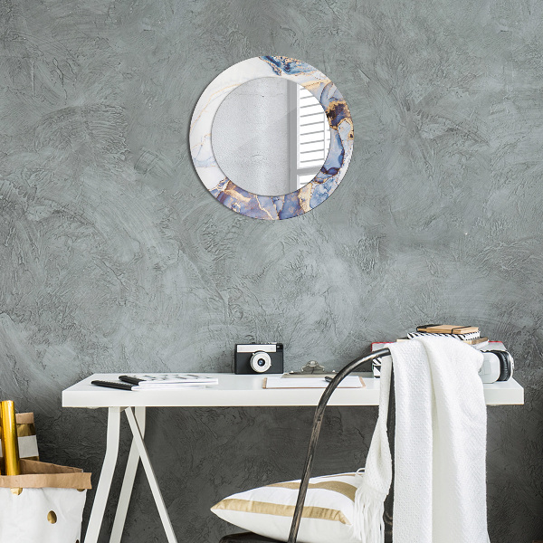 Okrasno ogledalo Abstraktna tekoča umetnost