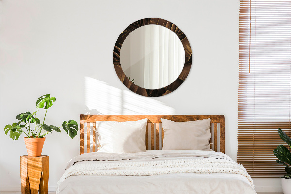 Okrasno ogledalo Rjavi bananini listi