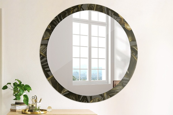 Ogledalo z okrasnim okvirjem Cvetje hibiskusa