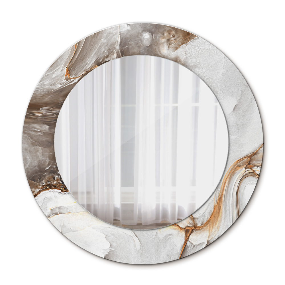 Tiskano ogledalo Svetel marmor