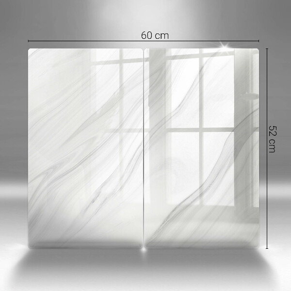 Zaščitna plošča za štedilnik Nežen marmor