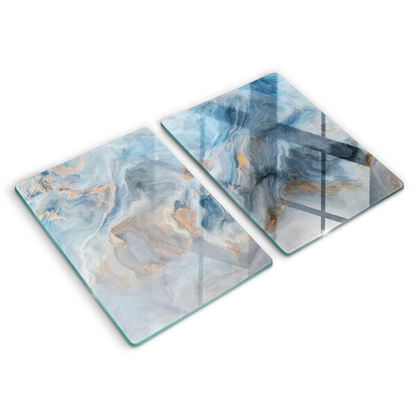 Zaščitna plošča za štedilnik Tekstura marmorja