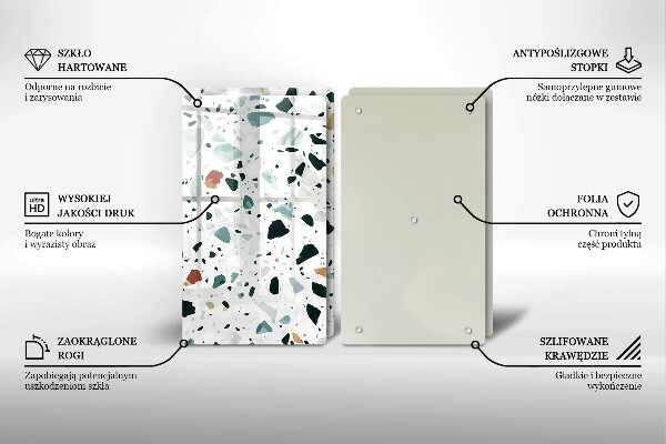 Zaščitna plošča za štedilnik Lahka kamenina