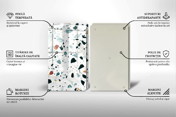 Zaščitna plošča za štedilnik Lahka kamenina